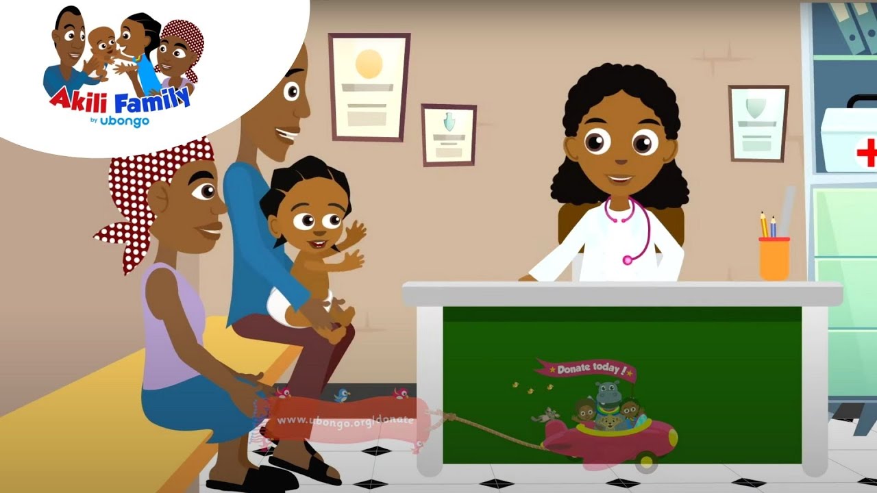 How to ensure your child grows up healthy | Akili Family | African Educational Cartoons