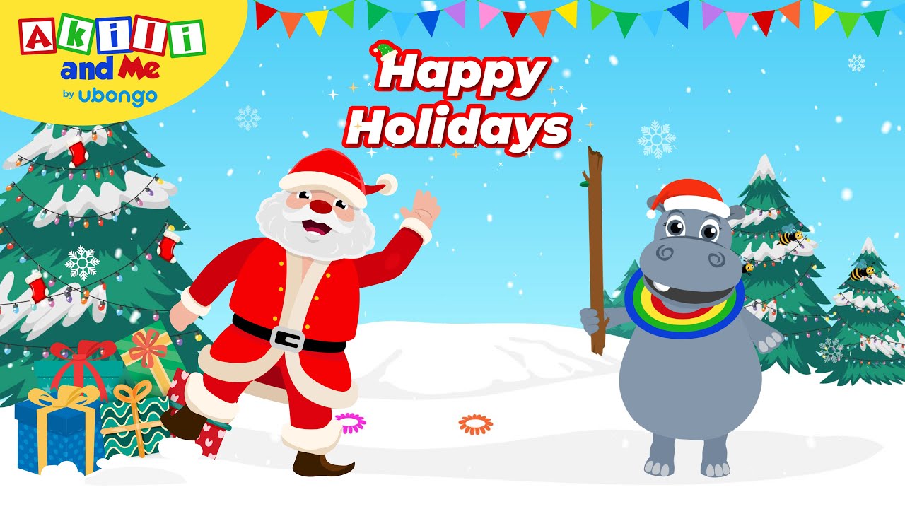 Long and Short Song! Happy Holidays! | Akili and Me Holiday Special | African Educational Cartoons