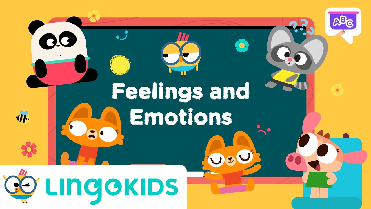 Feelings and Emotions Vocabulary 😊😔| VOCABULARY FOR KIDS | Lingokids