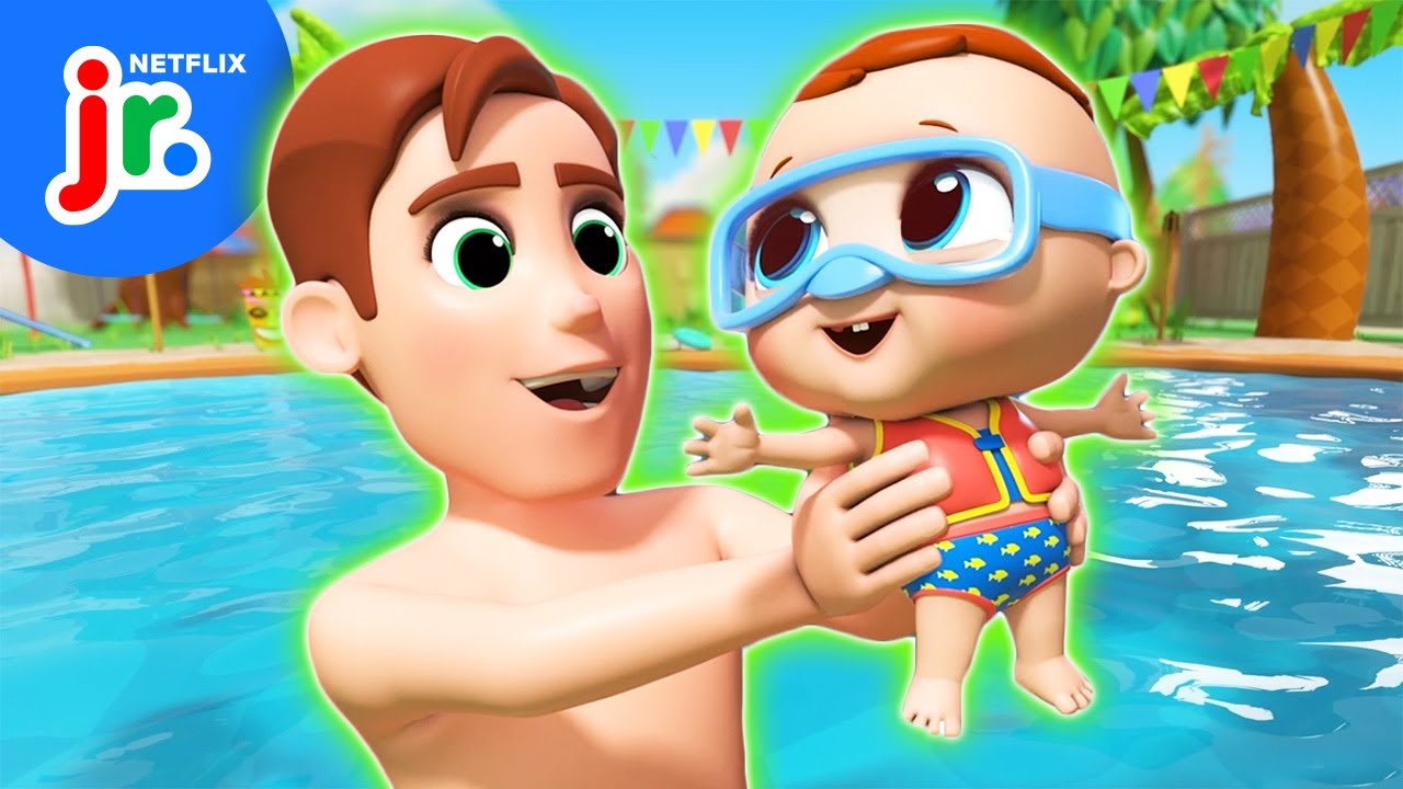 Sing and Swim with Baby John! 🐠 Little Angel | Netflix Jr