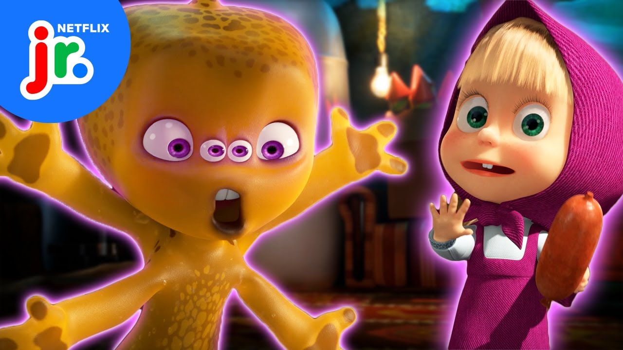 Attack of the Alien Mashas! 👽 Masha and the Bear | Netflix Jr