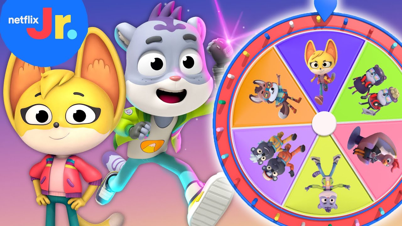 The Creature Cases Mystery Wheel of Characters | Netflix Jr