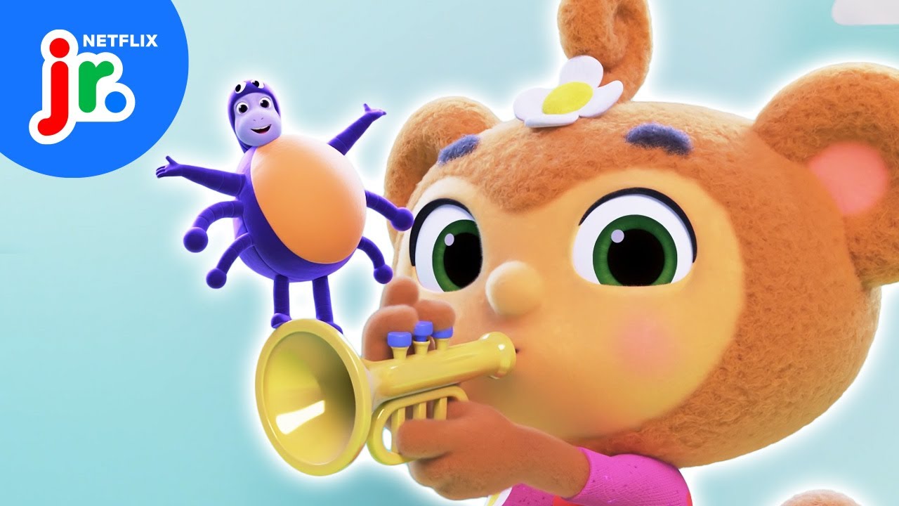 Itsy Bitsy Spider 🕷️🎶 Nursery Rhymes for Toddlers | Little Baby Bum: Music Time | Netflix Jr