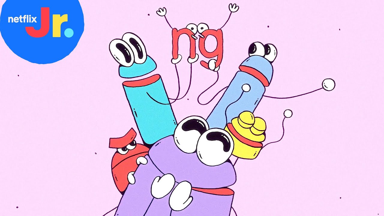 How To Use 'NG' in Words | StoryBots: Learn to Read | Netflix Jr