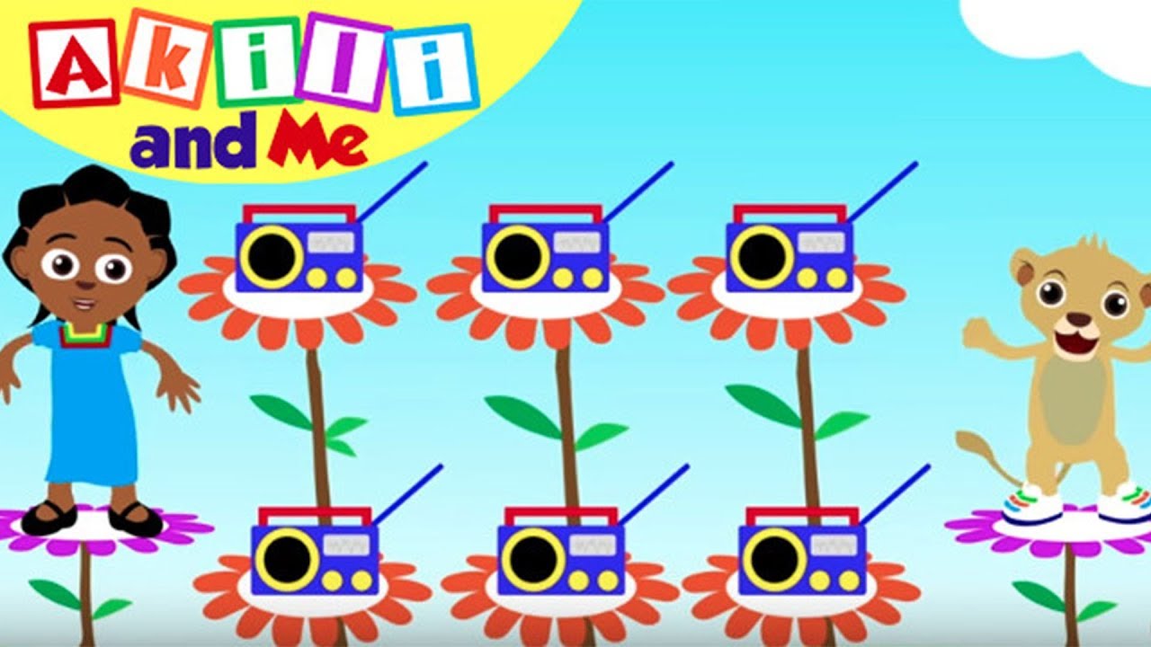Chair and Radio Song |  Sing and Dance with Akili | Cartoons for Preschoolers