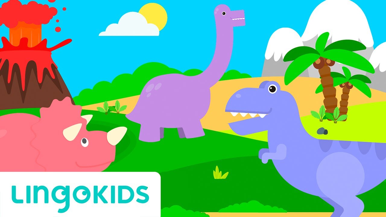 Little Dinosaurs 🦖 Song for Kids | Lingokids