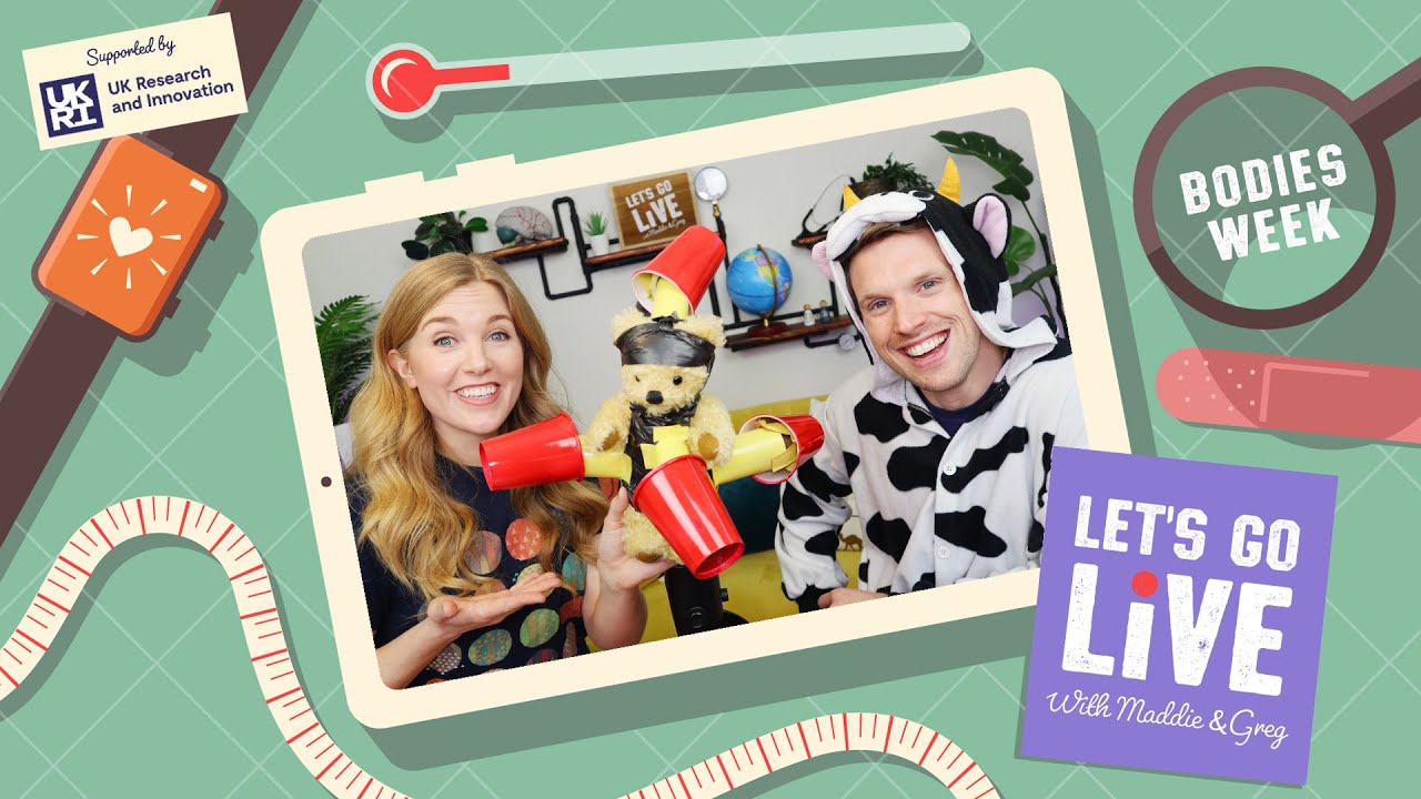 How does a vaccine work? (with UKRI) | #80 Let's Go Live with Maddie & Greg