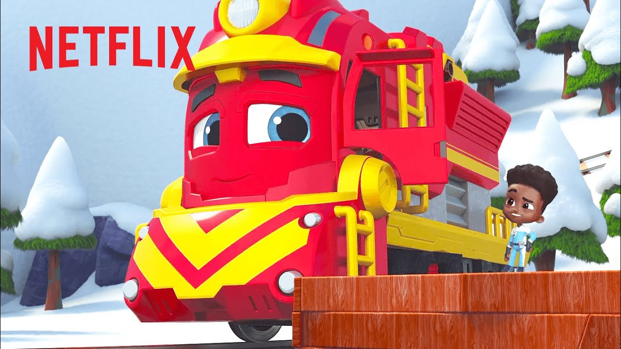 Nate's Favorite Place 🚂 Mighty Express Short Tracks | Netflix Jr