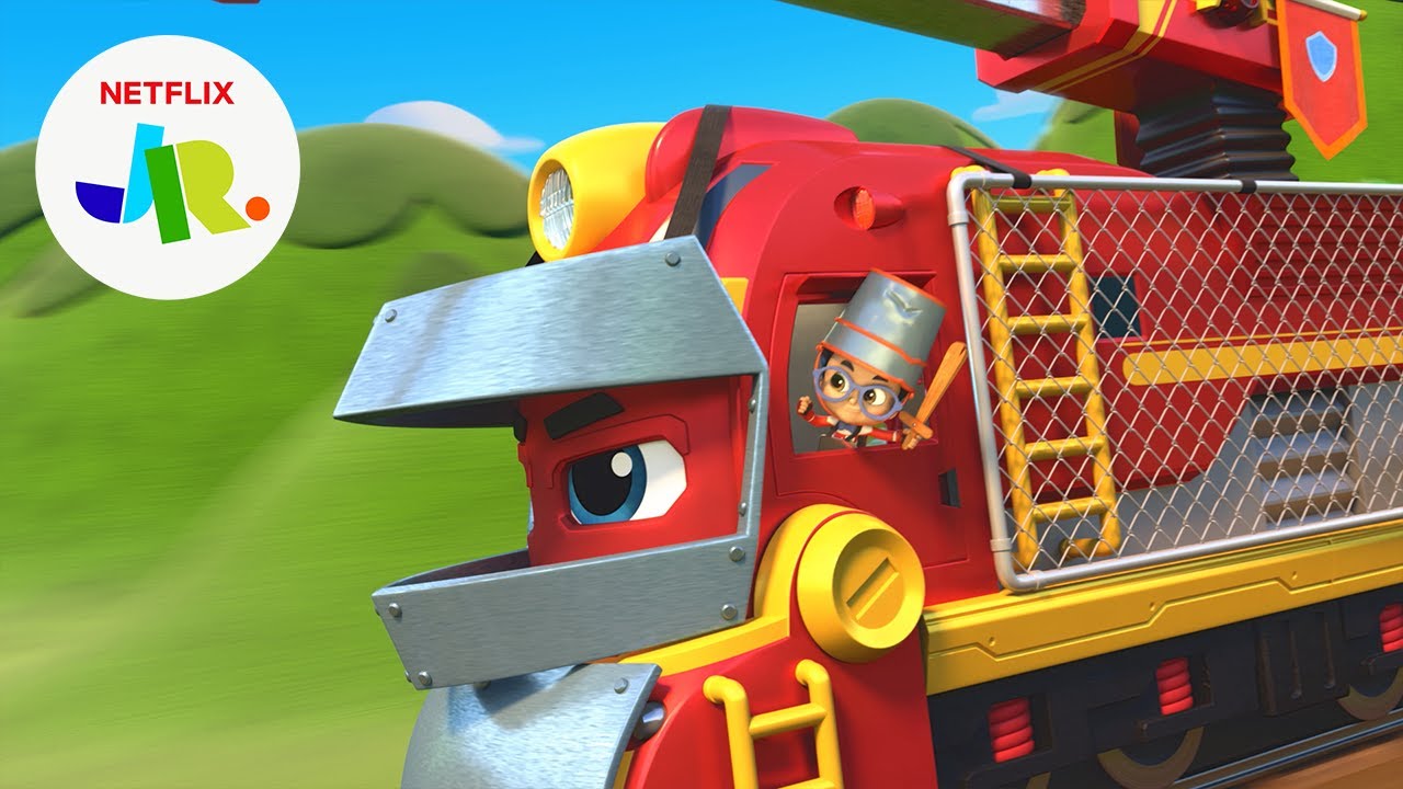 Nabbing the Naughty Knight! ⚔️ Mighty Express | Netflix Jr