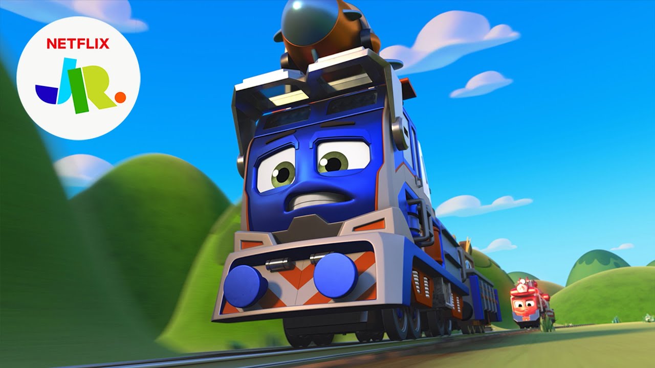 Milo’s Train Rocket 🚀 Mighty Express | Netflix Jr