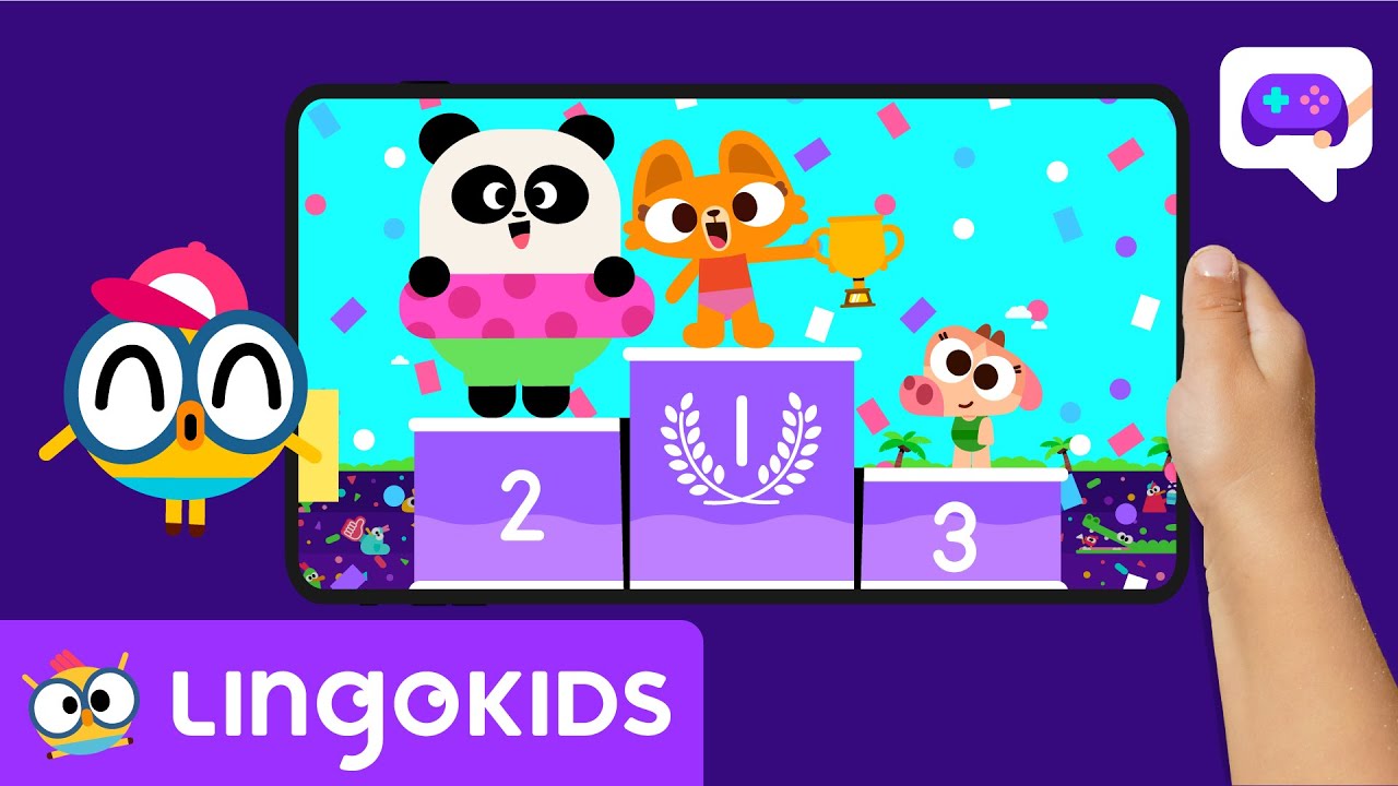 SPORT NUMBERS GAME 🏊‍♂️🏅| Lingokids Games | #Games for kids