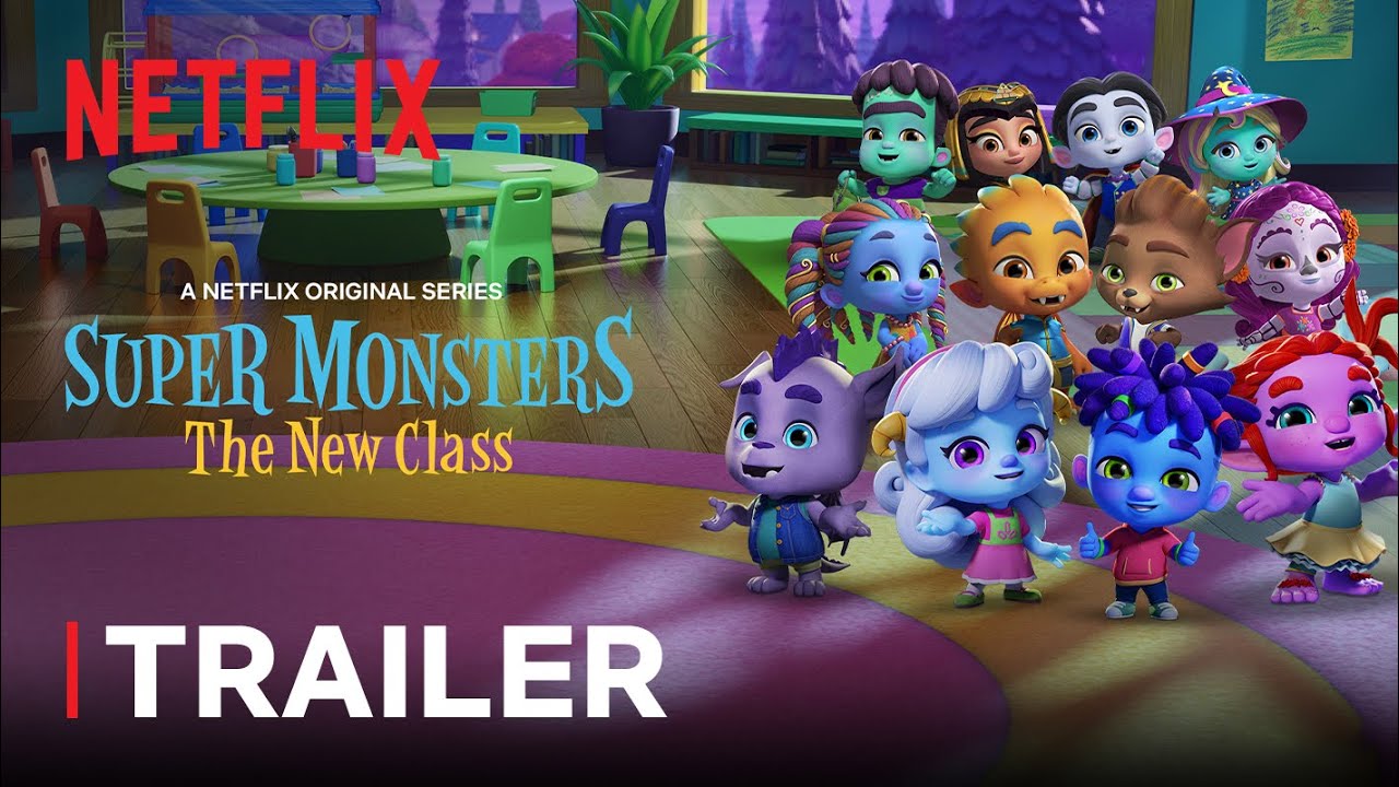 Super Monsters: The New Class Trailer 🍎 Netflix Jr