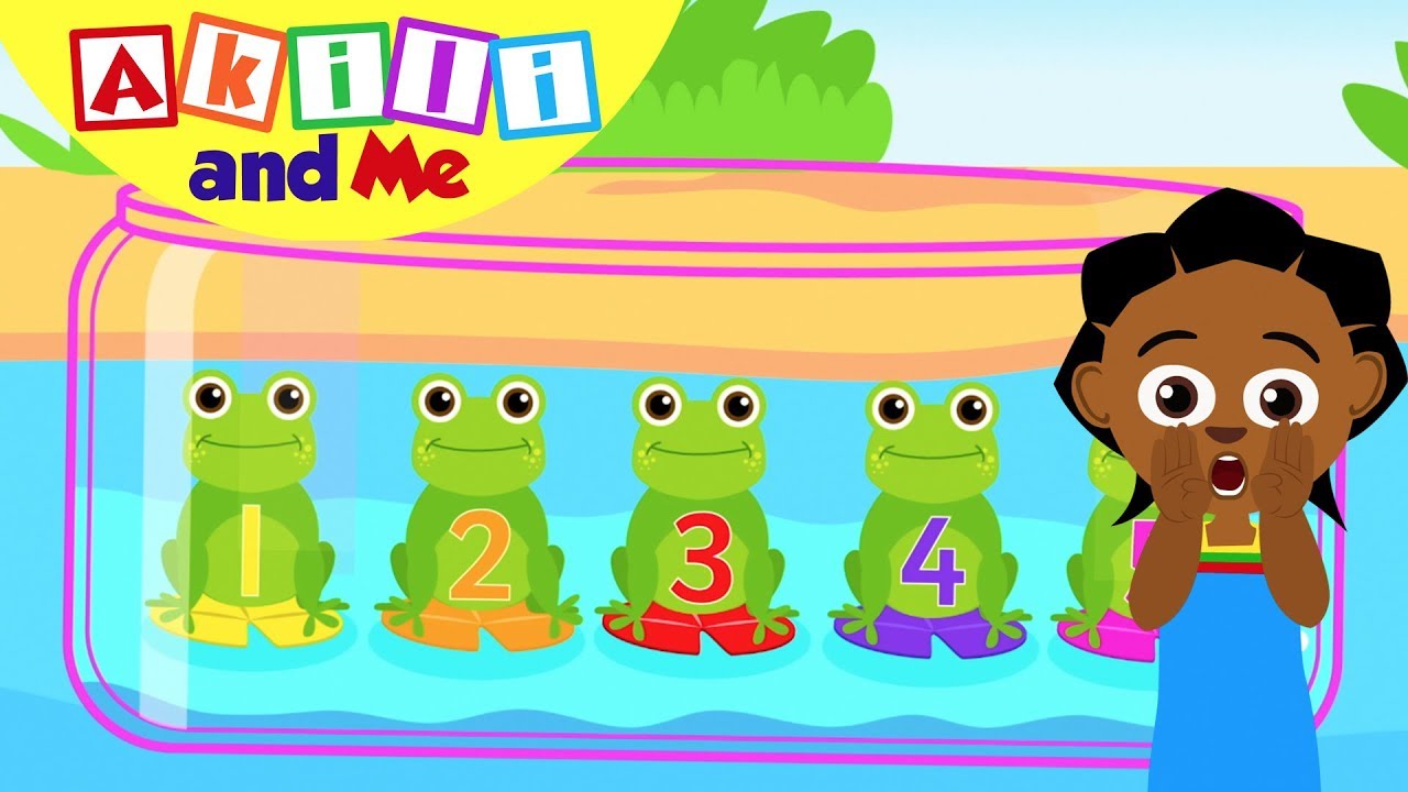 Count Frogs with Akili | Akili and Me | Cartoons for Preschoolers