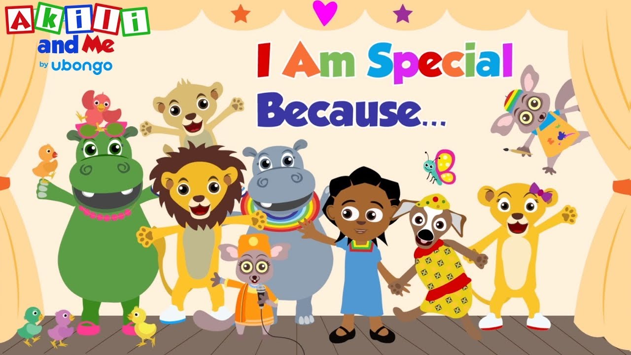 I Am Special Because... | and other books and songs from Akili and Me, African cartoons!