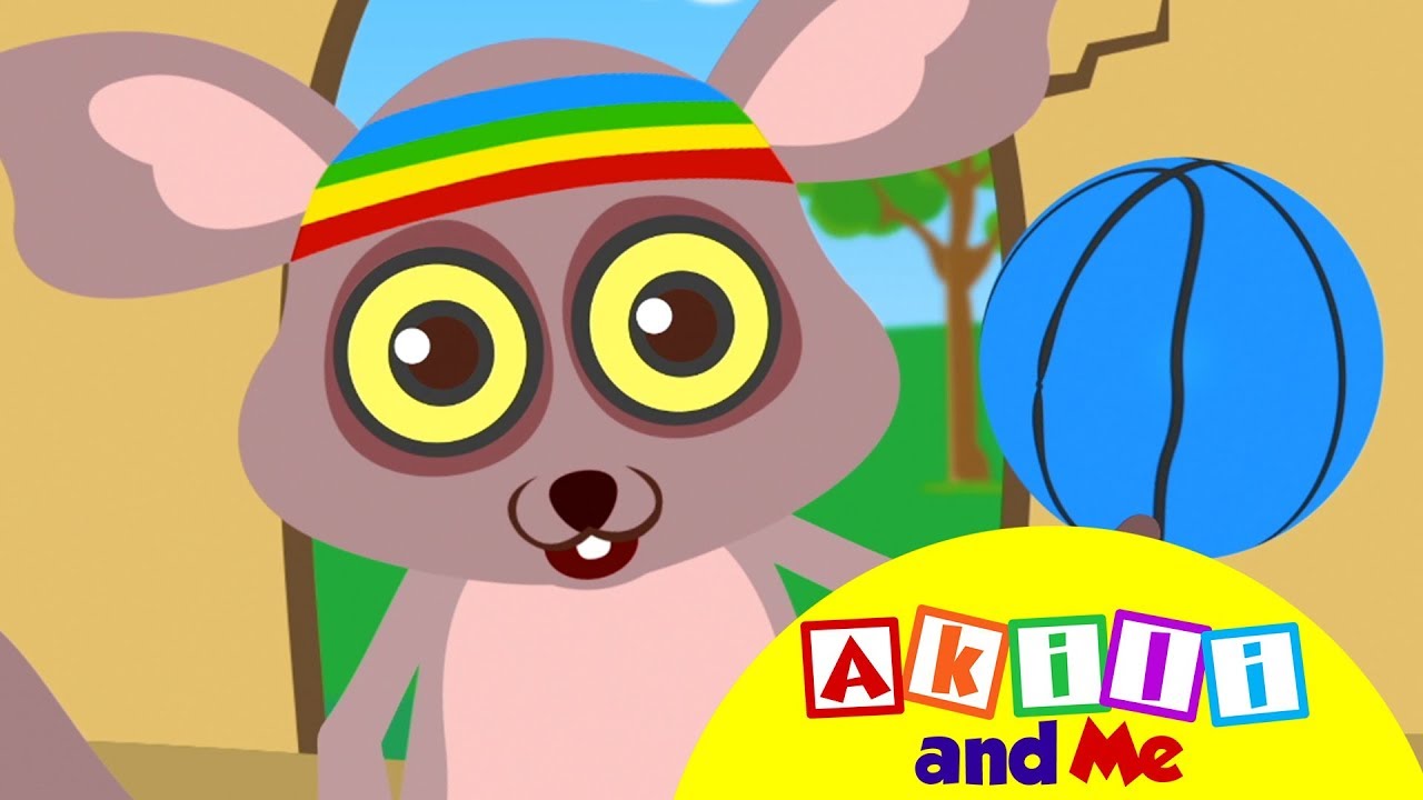 Chora Uwanja wa Mpira na Bush Baby | Akili and Me | Cartoons for Preschoolers
