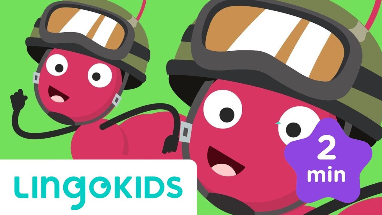 🐜 THE ANTS GO MARCHING 🐜 Songs for Kids in English With Lyrics  | Lingokids