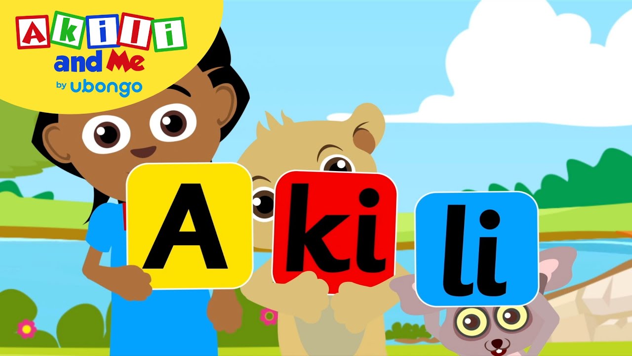 Blending syllables into words | Learn about words and sounds | Learning videos for toddlers
