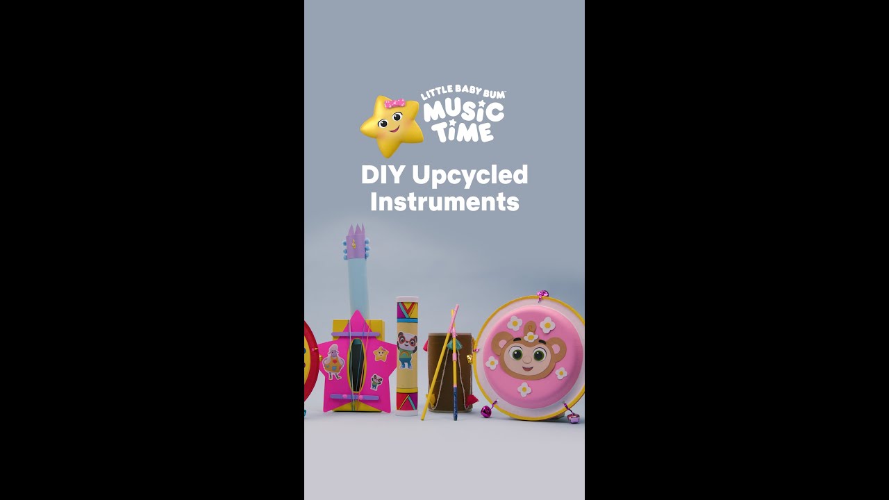 What's your favorite instrument? 🥁 DIY with Little Baby Bum: Music Time!