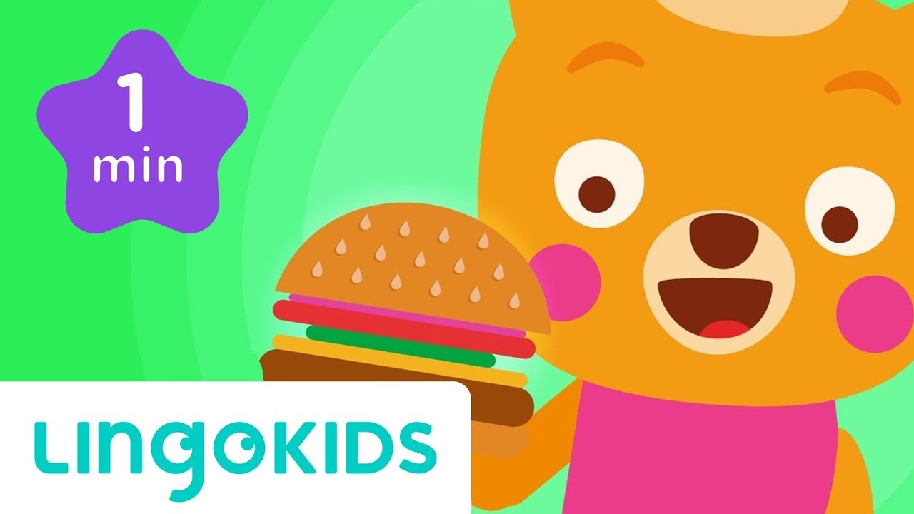 Burger Recipe Song - Music for children | Lingokids - School Readiness in English