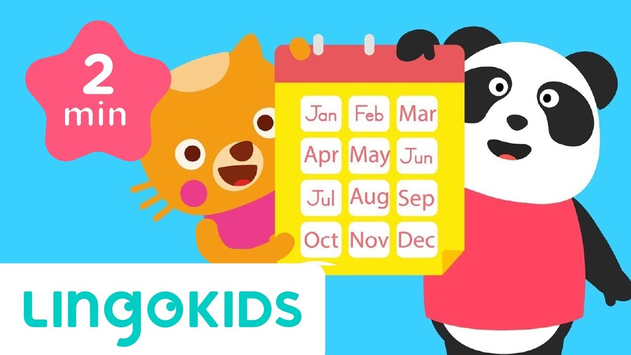 12 Months of the Year - Song for Kids | Lingokids - School Readiness in English
