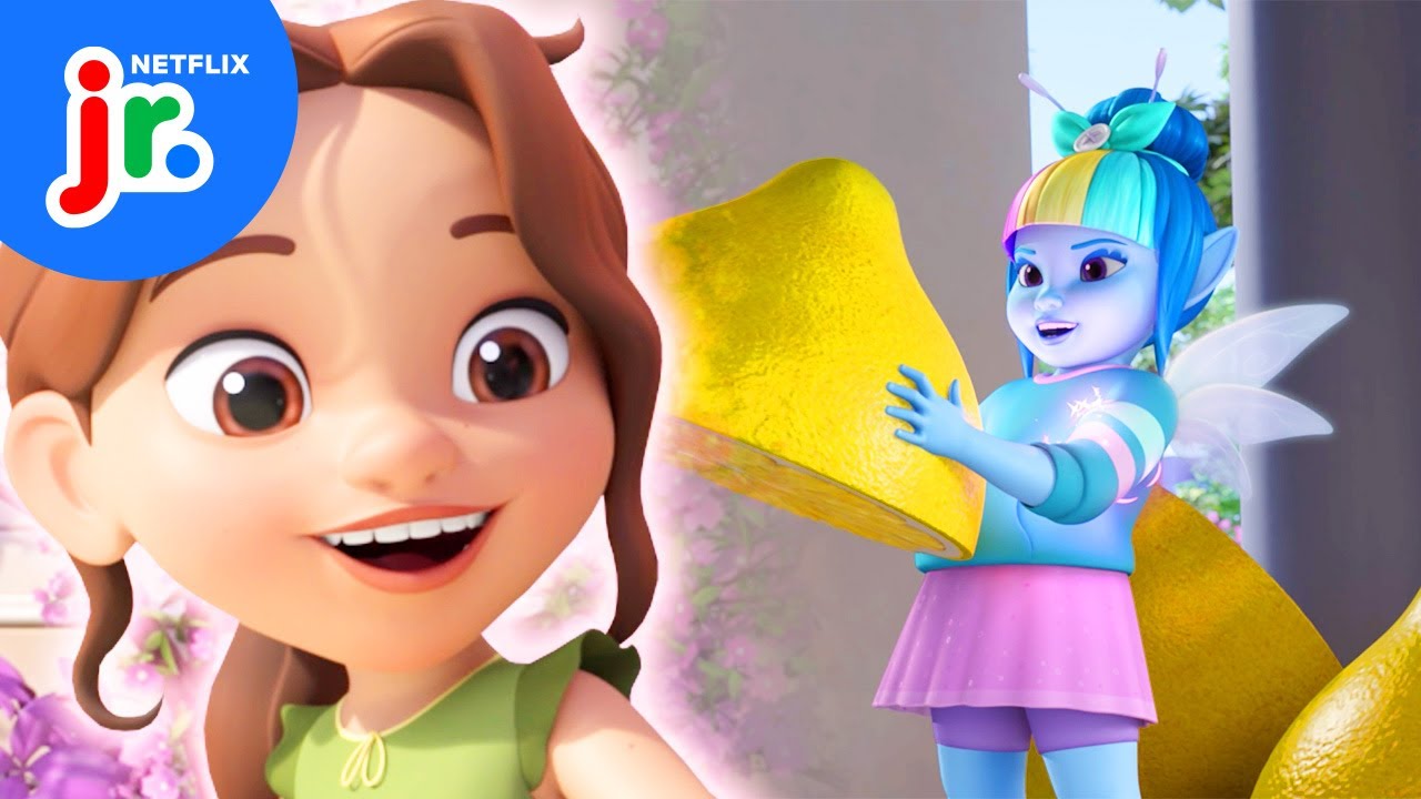 Lola's Lively Lemonade Stand! 🍋 Dew Drop Diaries | Netflix Jr