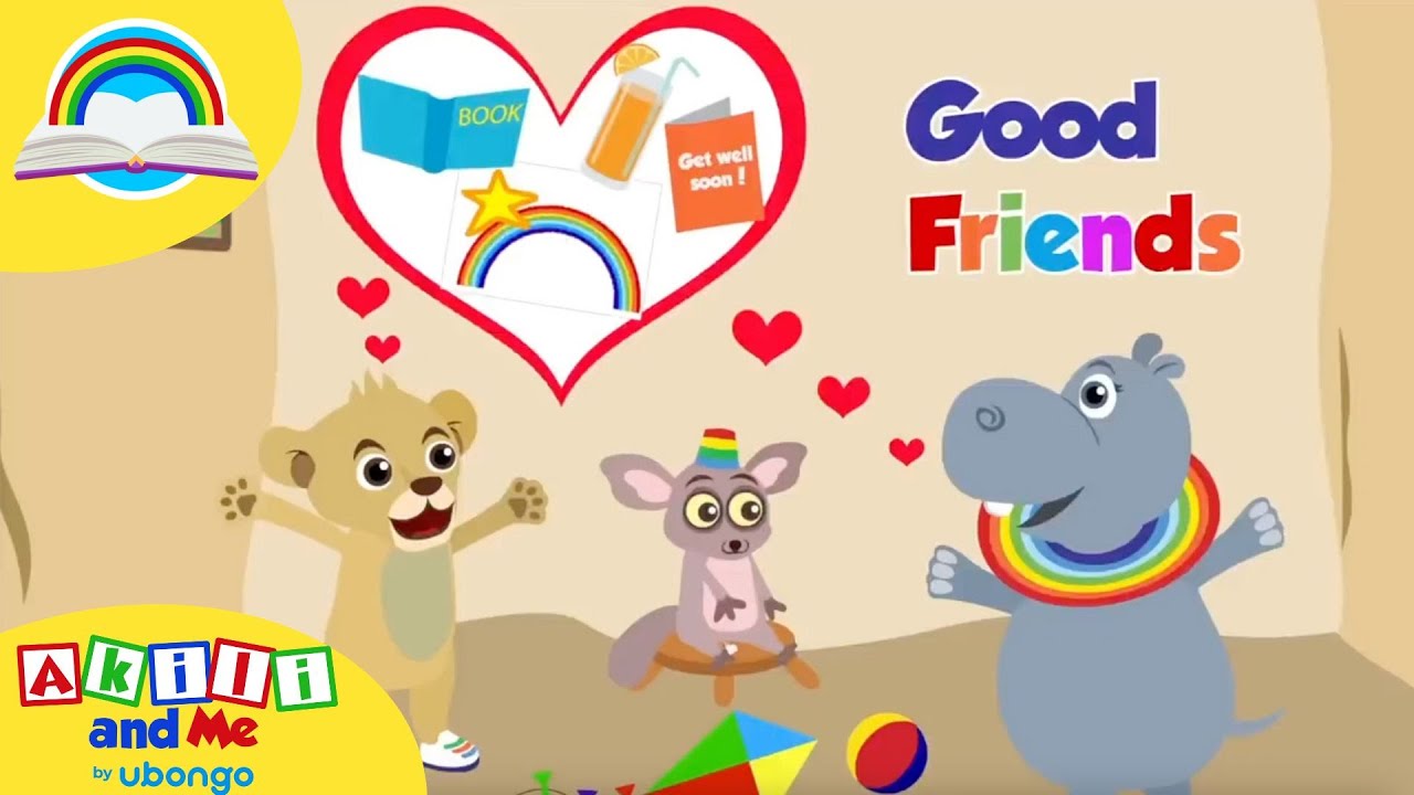 Read with Akili | Good friends | Akili & Me #storiesforkids #readingtime