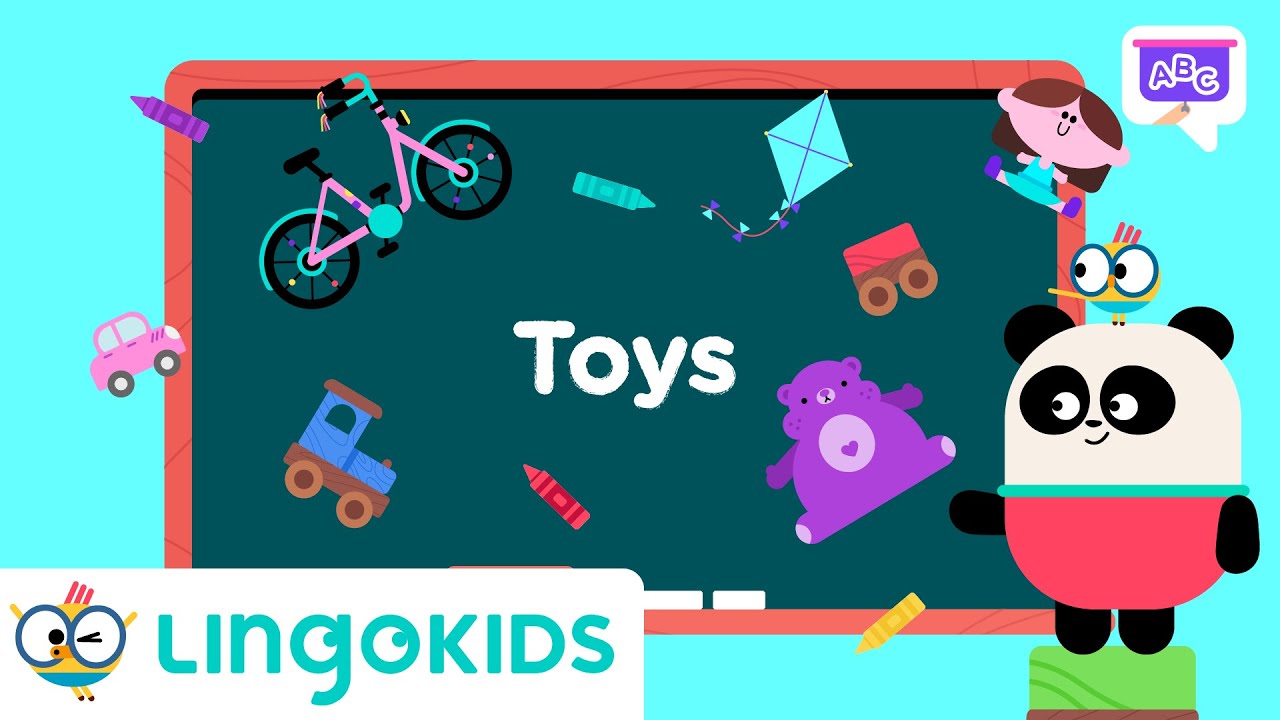 TOYS FOR KIDS 🧸🪀  | Learn about TOYS VOCABULARY | Lingokids