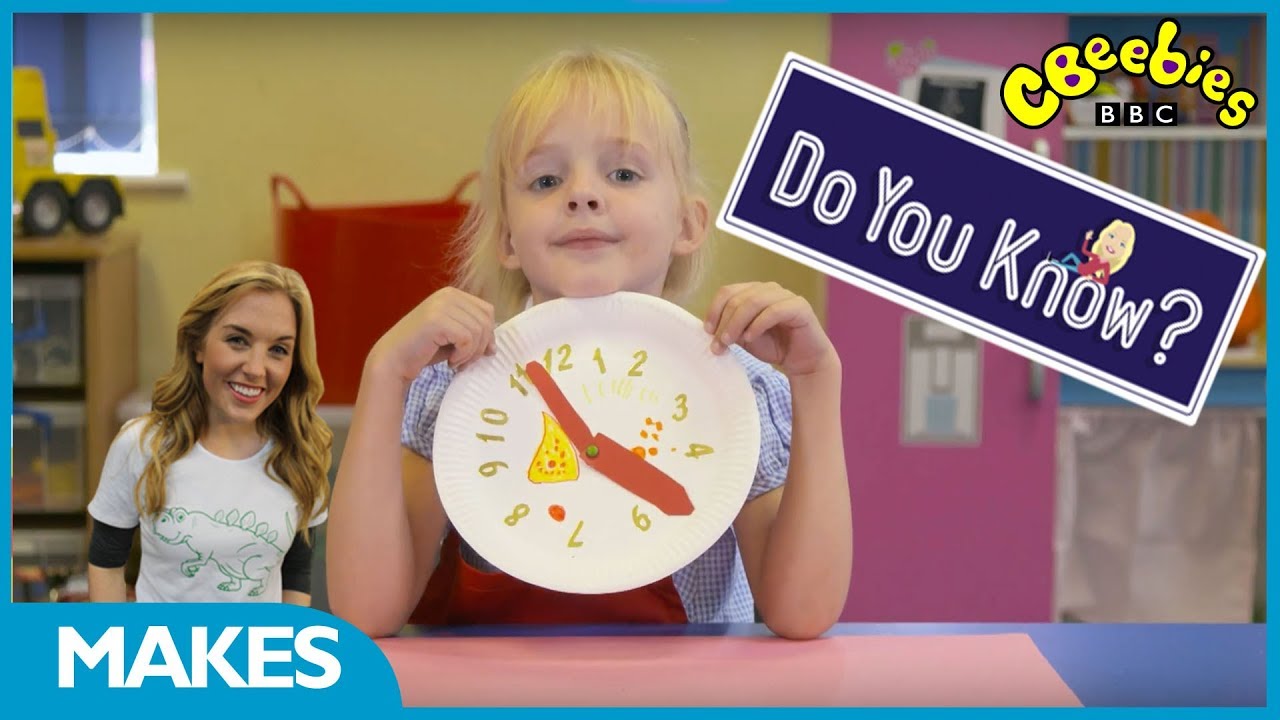 CBeebies | Do You Know? | Make a Clock with Maddie