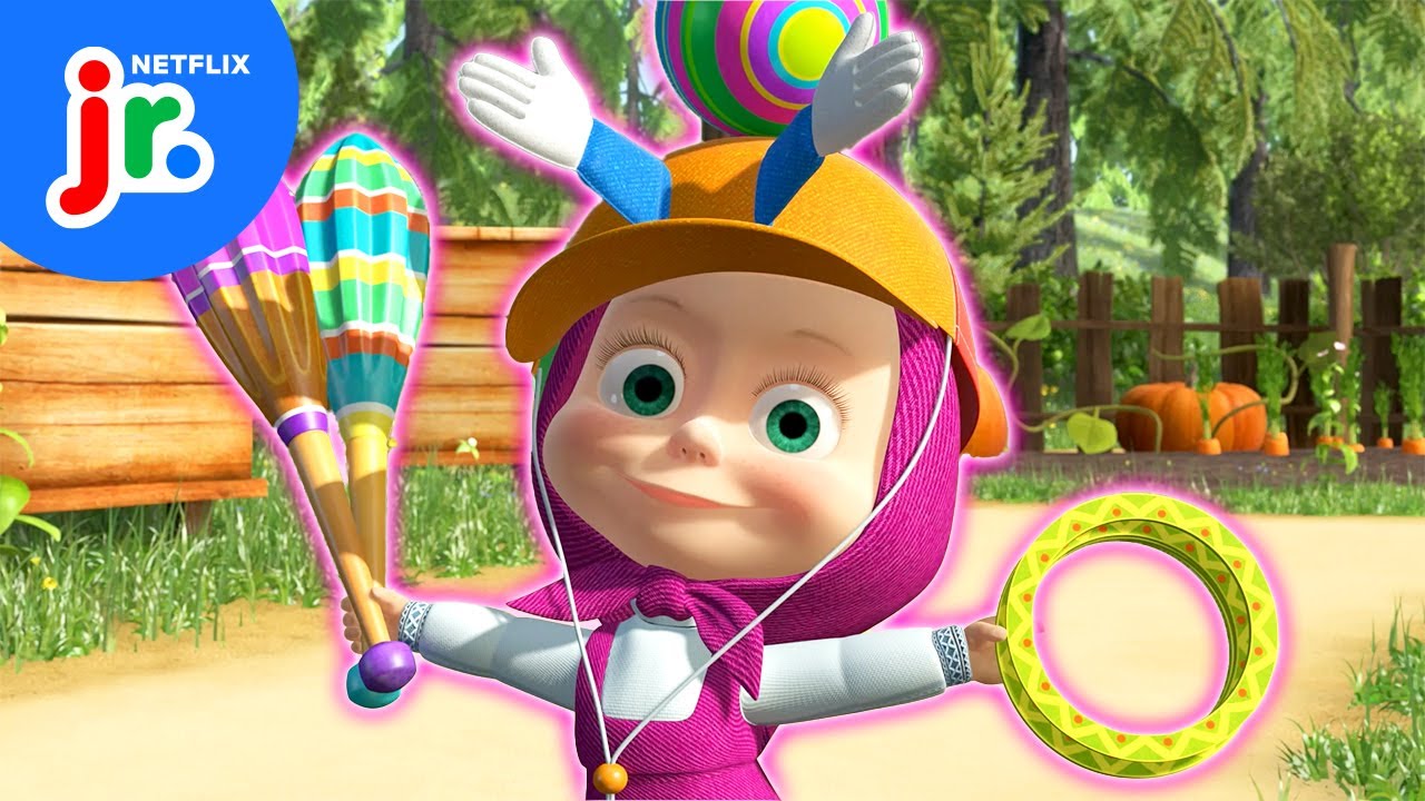 Masha's Invisible Hat Trick 🧢✨ Masha and the Bear | Netflix Jr