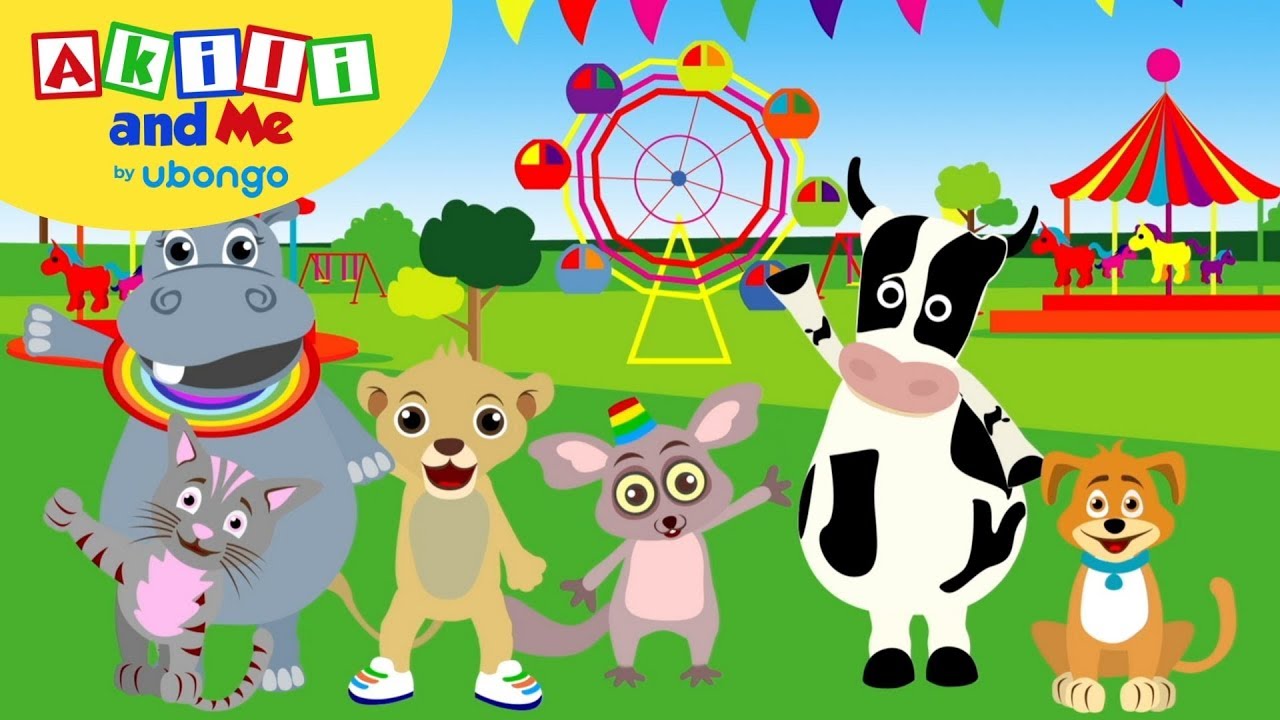 Akili and her Animal friends!! | Compilations from Akili and Me | Learning videos for toddlers