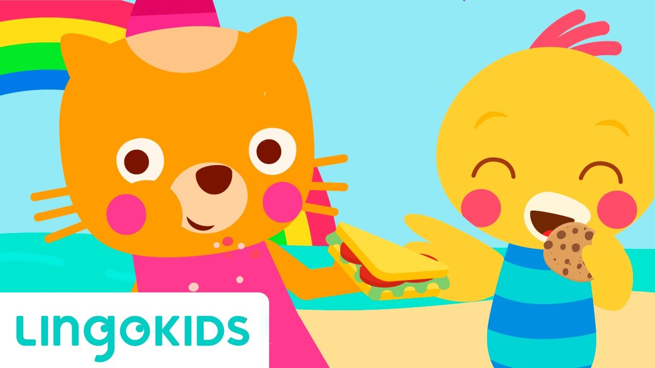 Learn about food in English - Songs for Kids & Toddlers | Lingokids