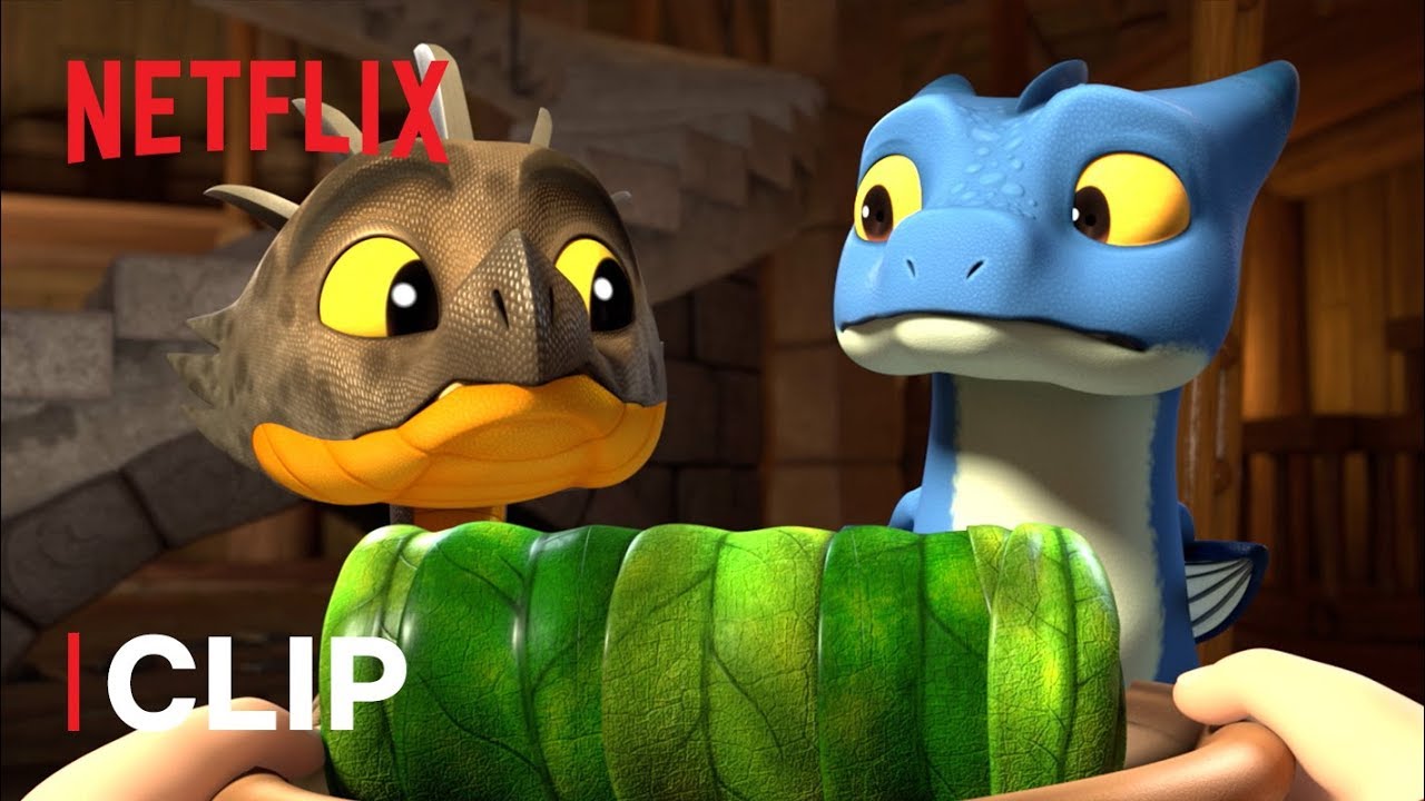 Dak's Birthday Dinner Belly Flop! 🐟 Dragons: Rescue Riders | Netflix Jr