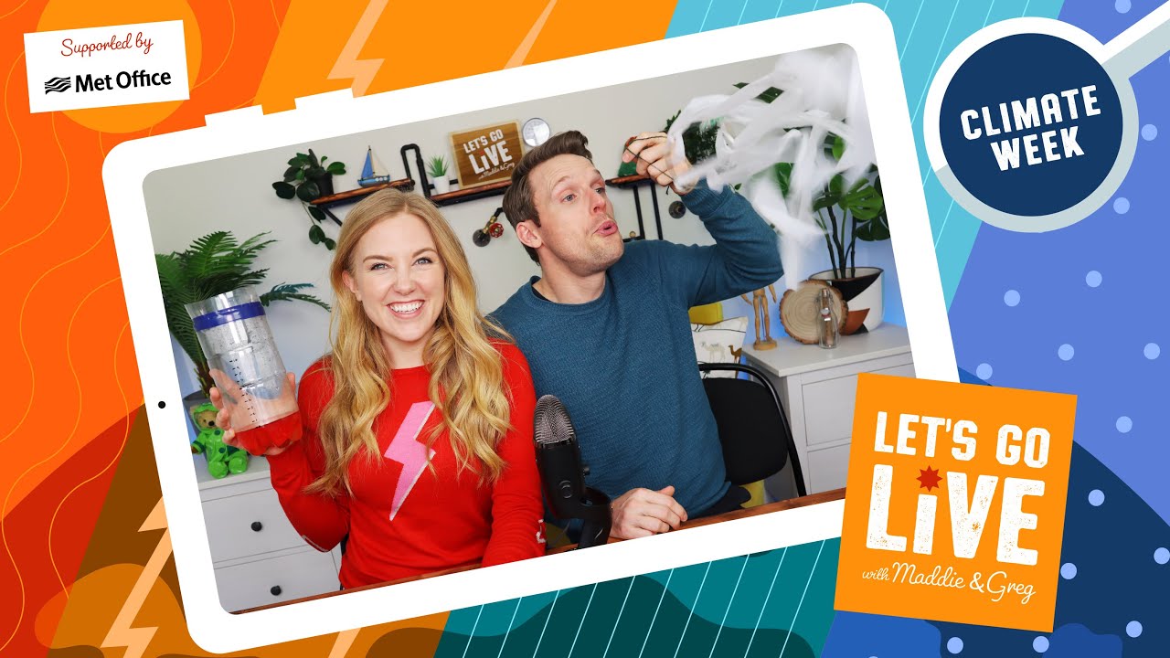 Climate Change - What can we do? (with The Met Office!) | #78 Let's Go Live with Maddie & Greg