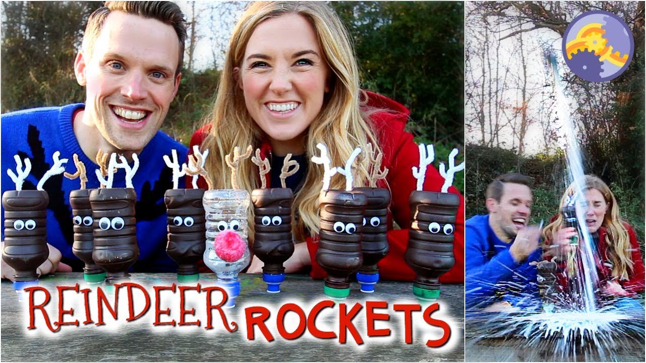 How to make Reindeer Rockets! | Maddie Moate