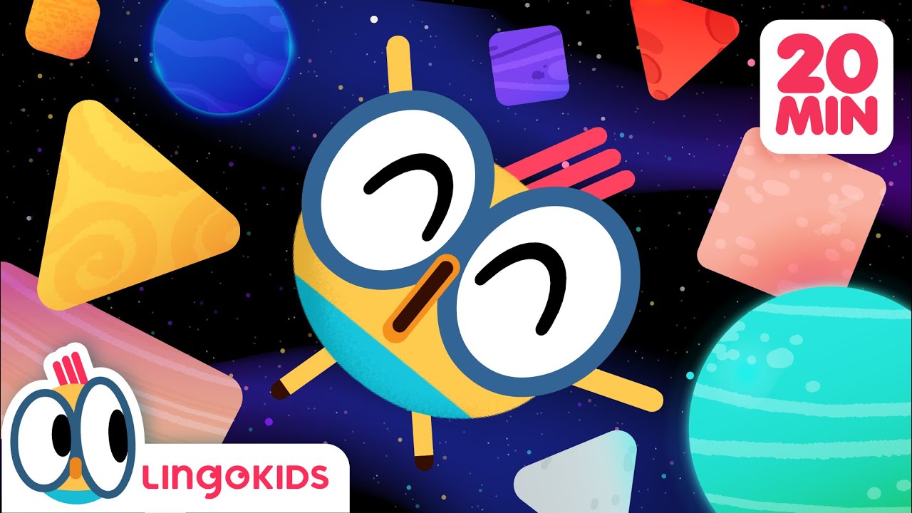 SHAPES, Shapes, and More SHAPES! 🔺 | Fun Songs for Kids | Lingokids