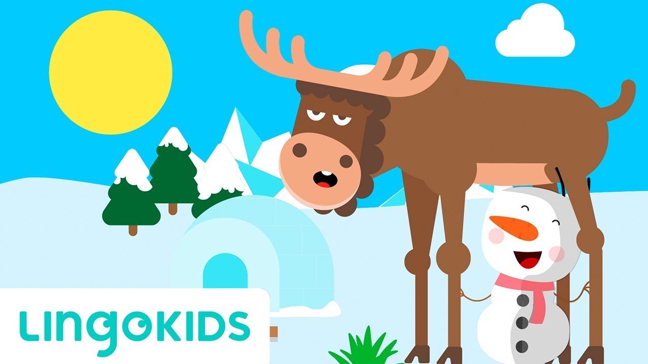 Itsy Bitsy Snowman Song ❄️ ⛄ 🎶 Nursery Rhymes | Lingokids