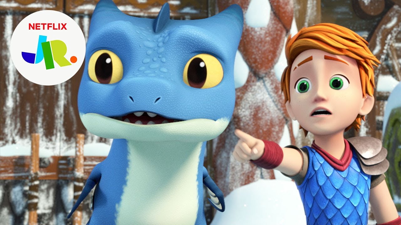 Magnus Machine Meltdown 🥶 Dragons: Rescue Riders: Huttsgalor Holiday | Netflix Jr