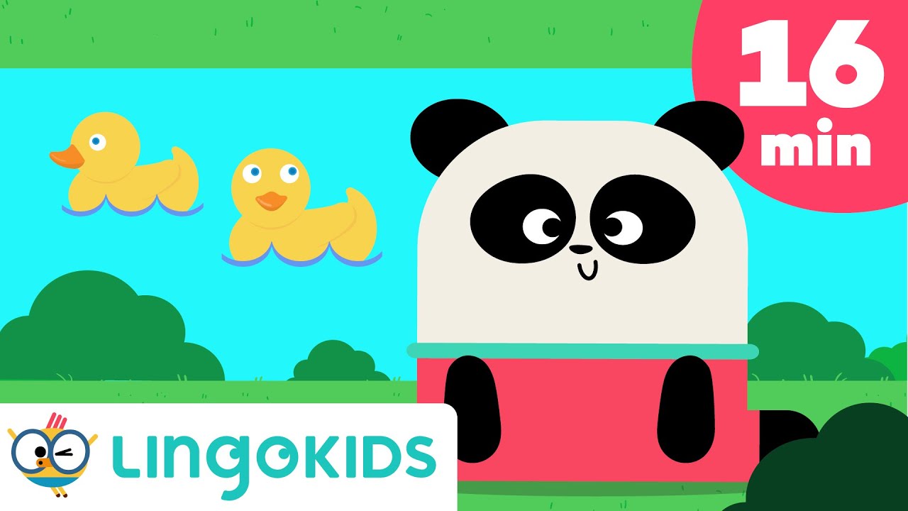 Five Little Ducks + More Numbers and Counting Songs for Kids | Lingokids