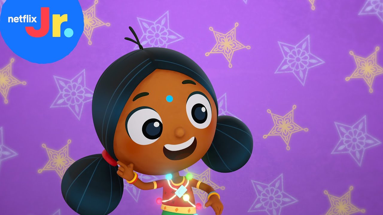"Stomp, Pop, Quiet" Diwali Song for Kids | Deepa & Anoop | Netflix Jr