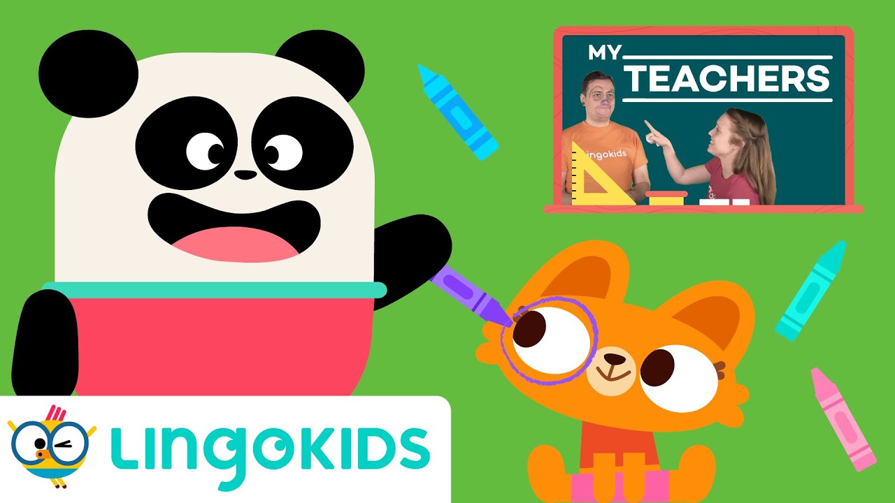 🎨 Learn Face Parts with Teacher Loni and Teacher Paul 🖌️ | Lingokids