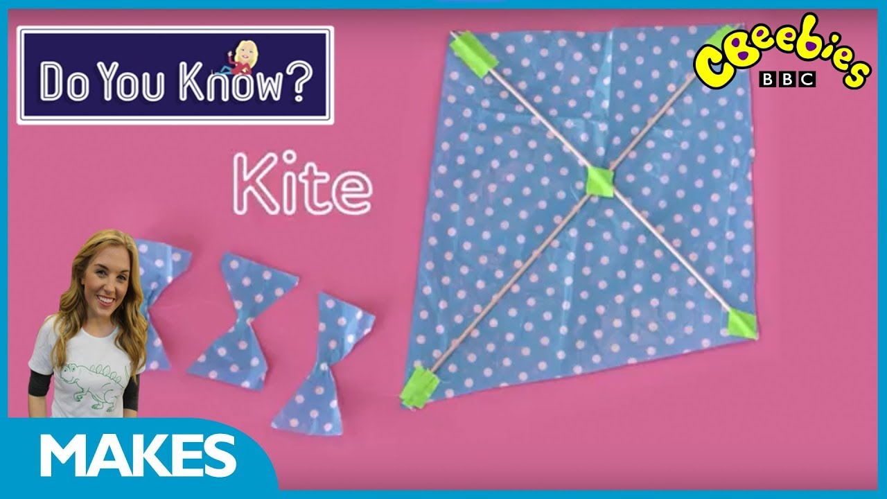 CBeebies | Do You Know? | How to make a kite