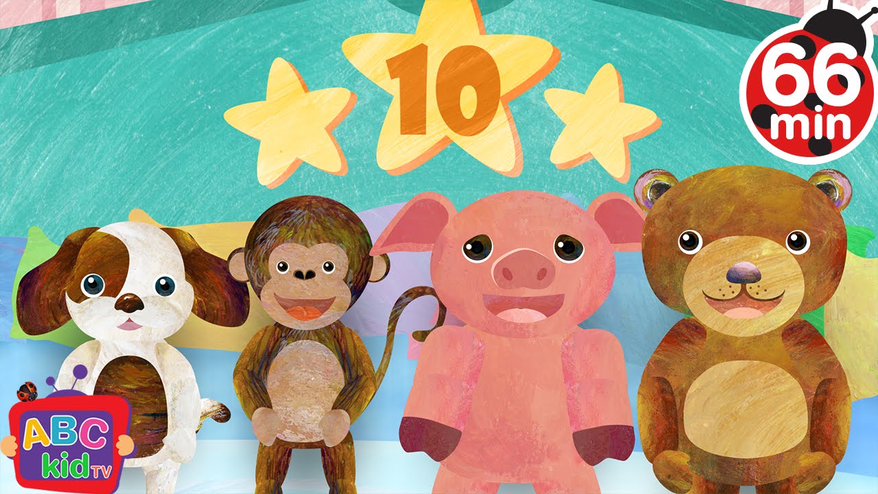 Ten in the Bed (2D) | +More Nursery Rhymes & Kids Songs - CoCoMelon