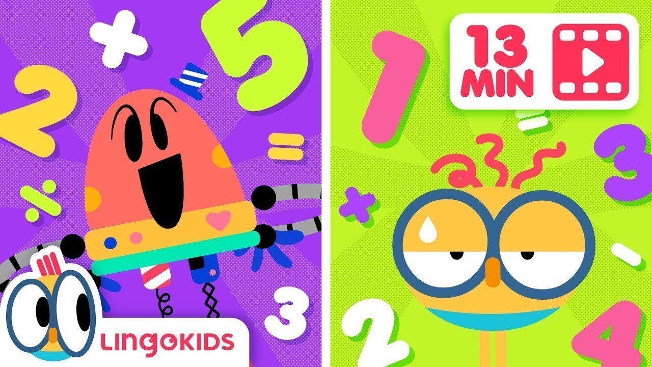 MATH FOR KIDS with CARTOONS 🧮 Lingokids