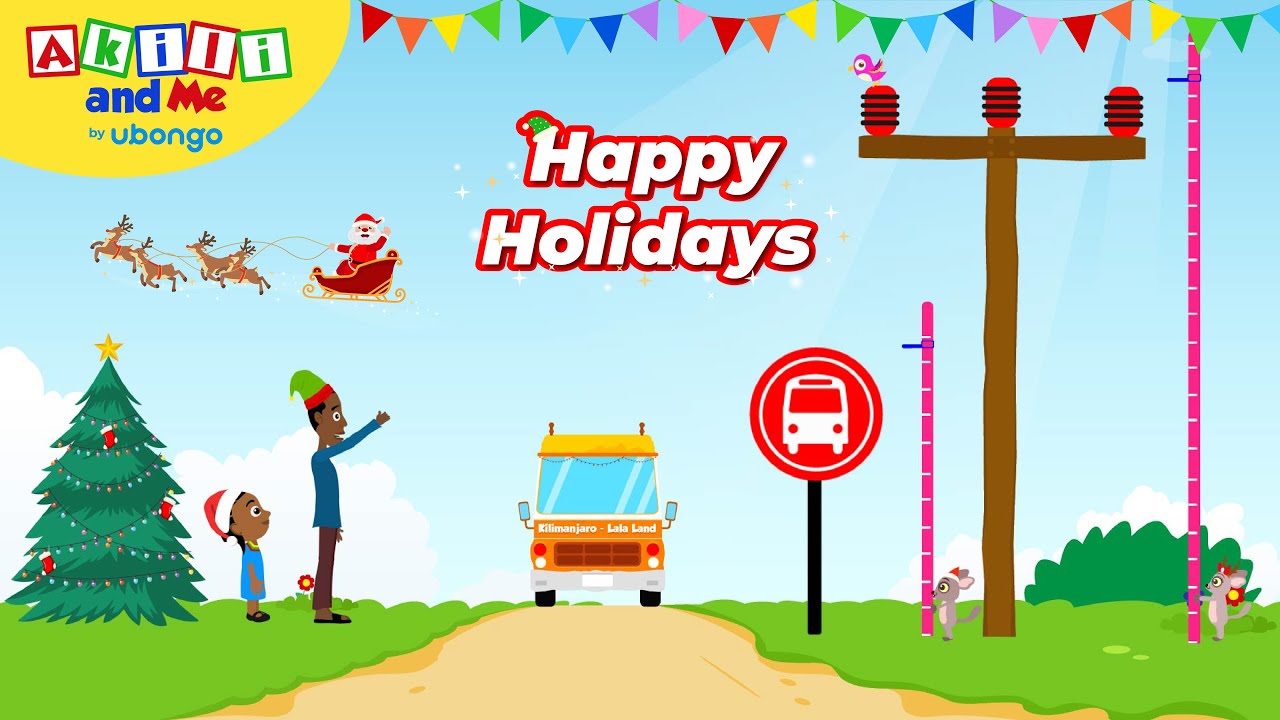 Short and Tall ! Holiday Special! | Akili and Me Holiday Special | African Educational Cartoons
