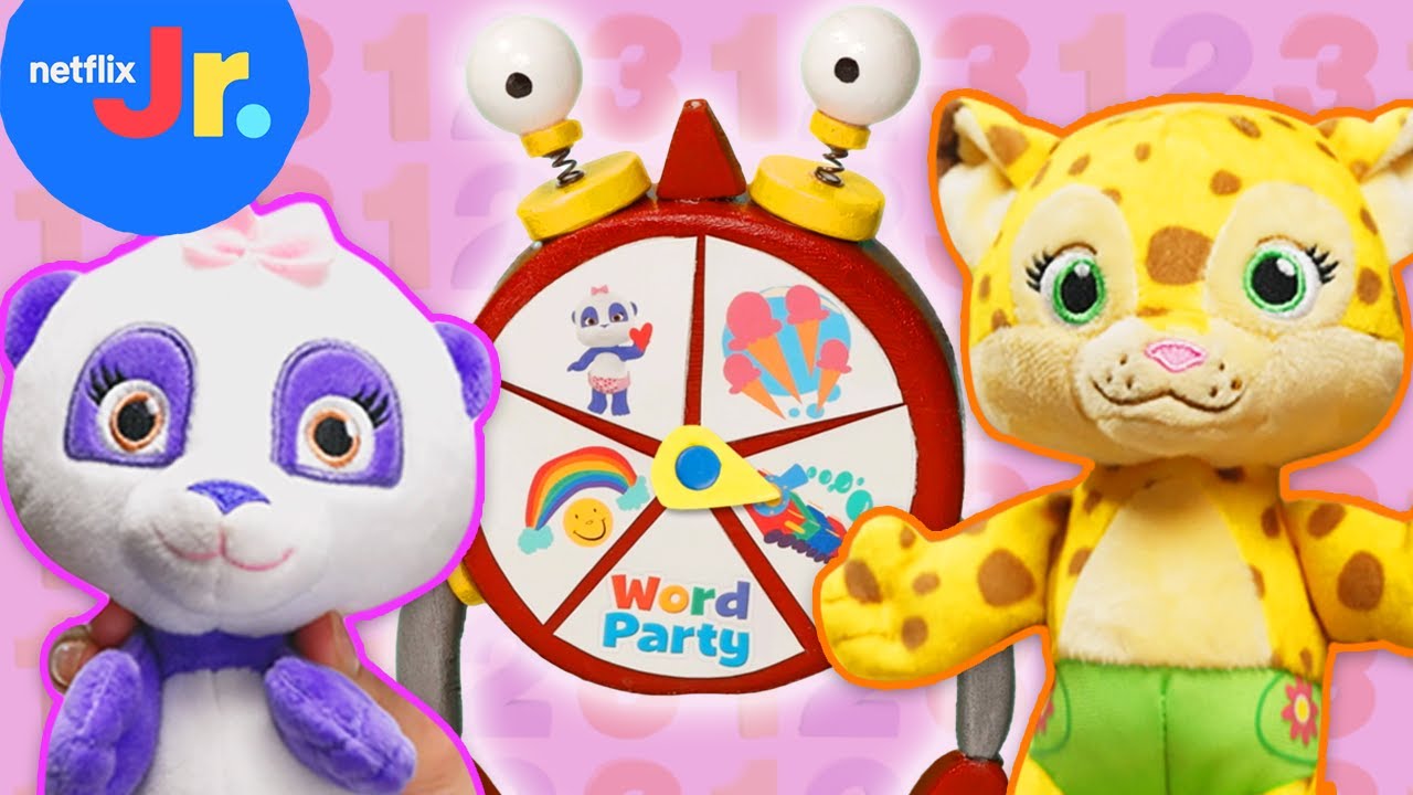 Word Party Toy Play: Math Songs for Kids 🎶 Netflix Jr