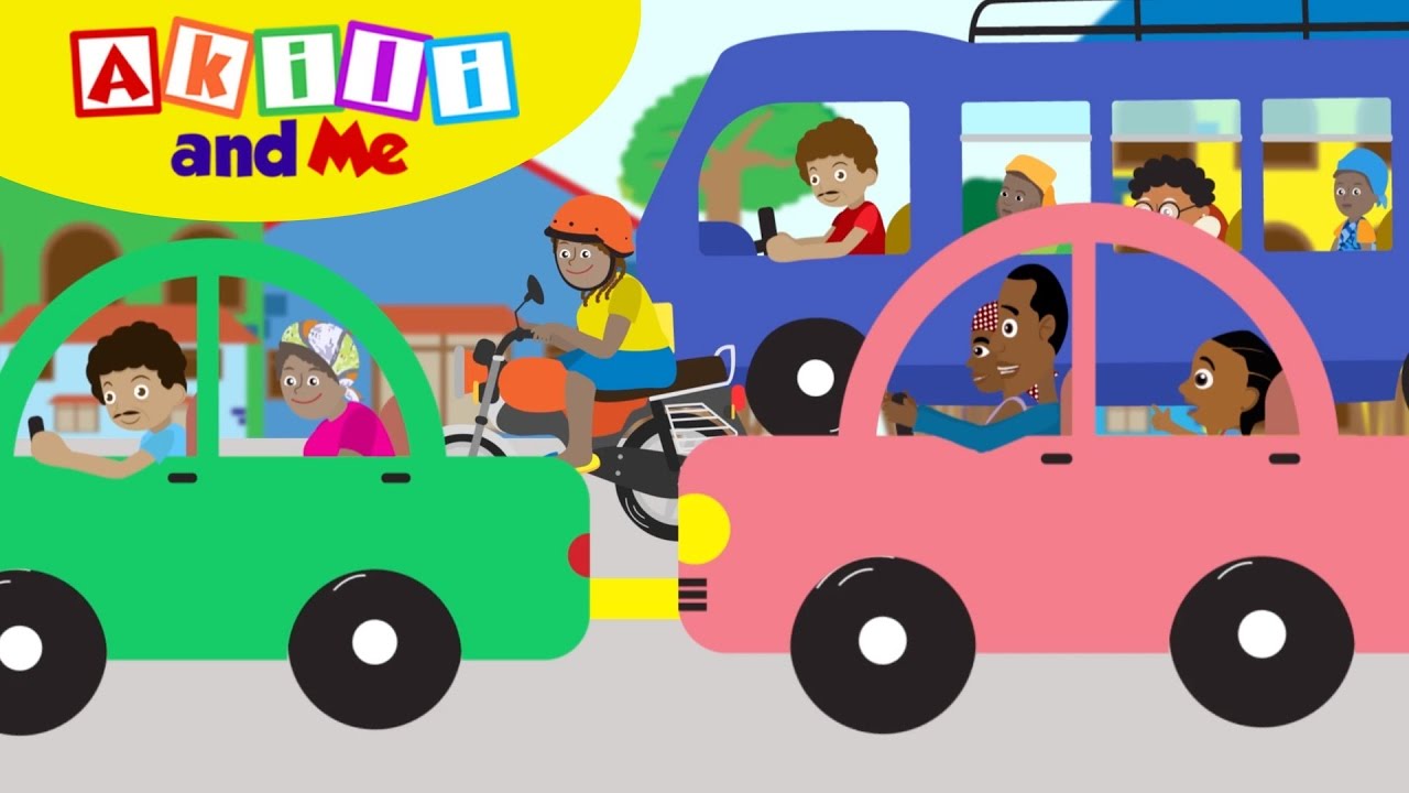 Counting Buses, Cars and Bicycles | Akili and Me