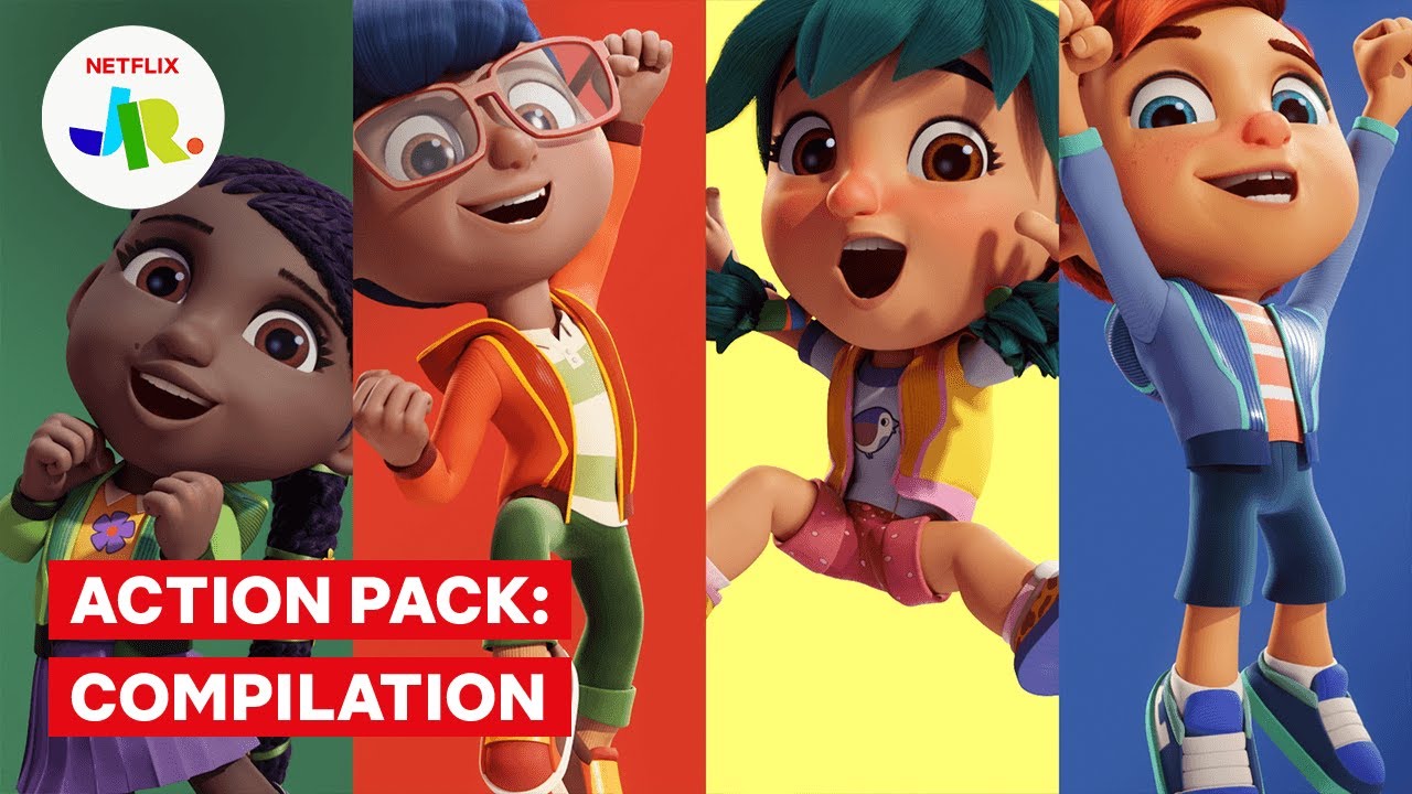 Action Pack 2 FULL EPISODES Compilation 👊 Netflix Jr