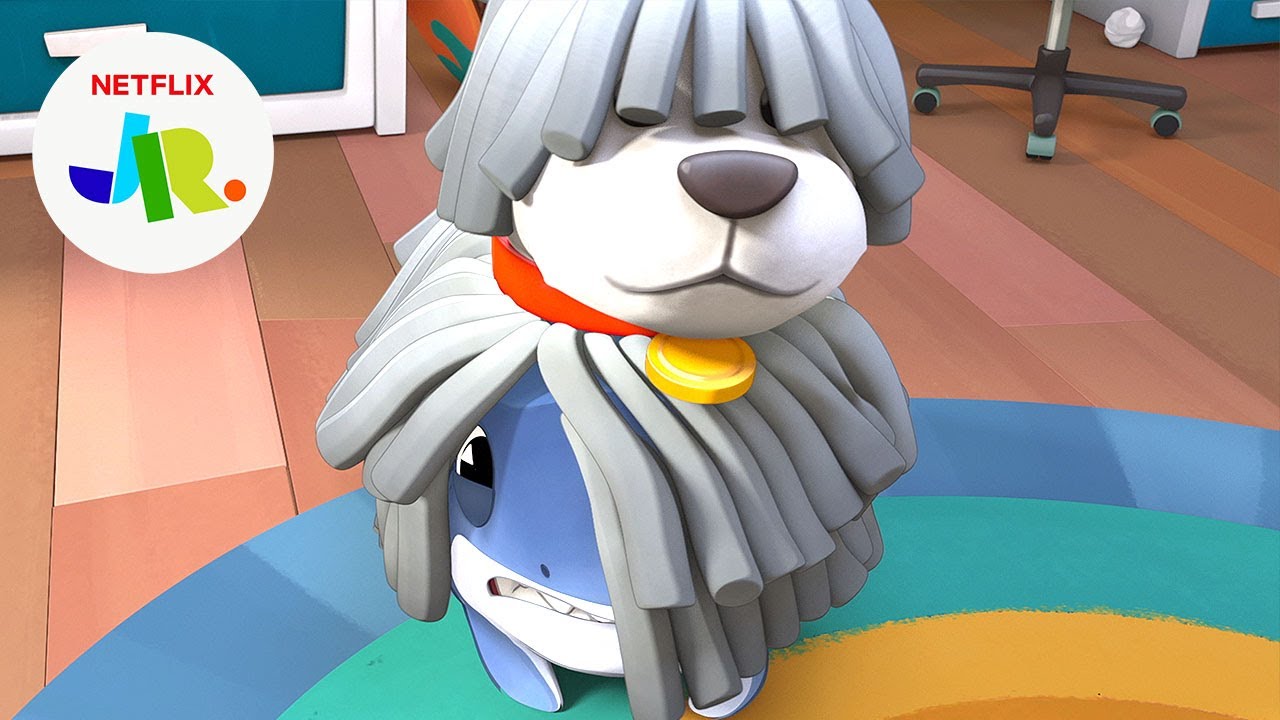Sharkdog's Sneaky Dog Contest 🥇 Sharkdog | Netflix Jr