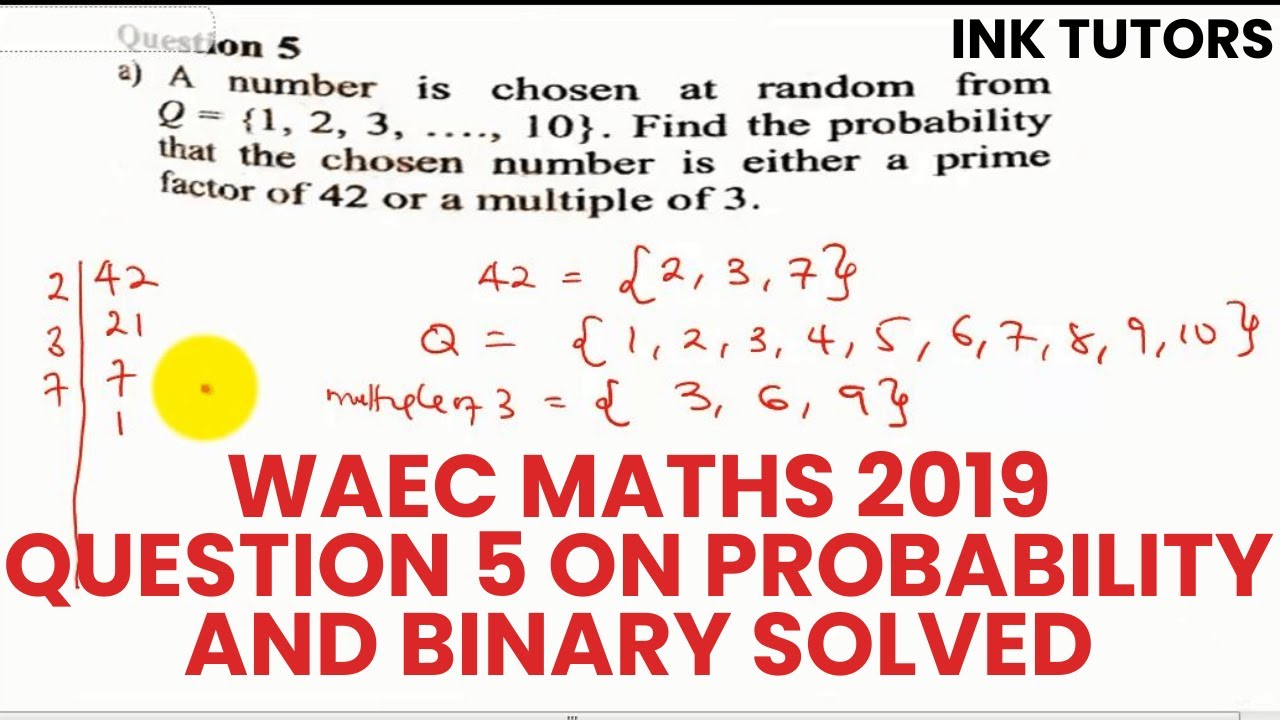 waec past questions 2020.WAEC maths past questions and answers on mathematics.waec maths 2019 Q5