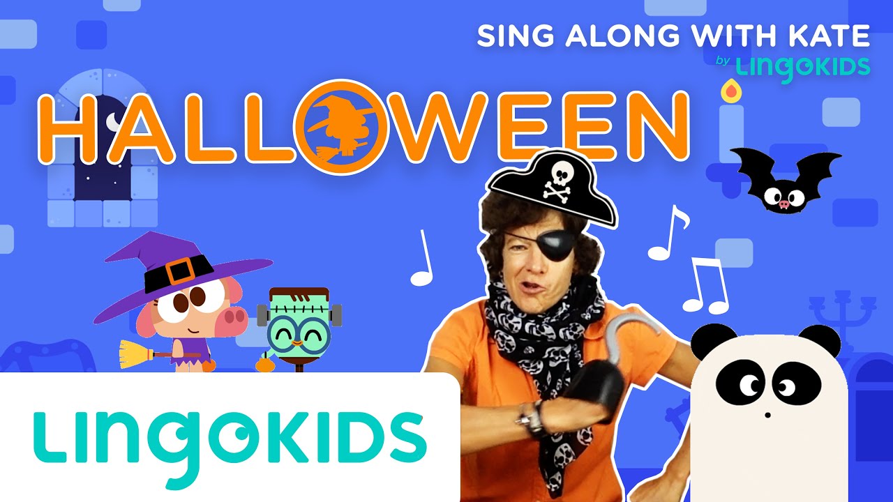 👻  Halloween Song for Kids 🎃 | Sing Along with Kate | Lingokids